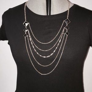 Long layered necklace